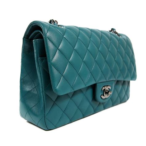 teal chanel bag|authenticity of chanel bag.